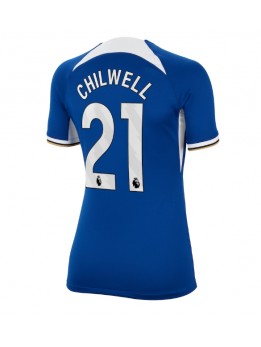 Chelsea Ben Chilwell #21 Heimtrikot für Frauen 2023-24 Kurzarm